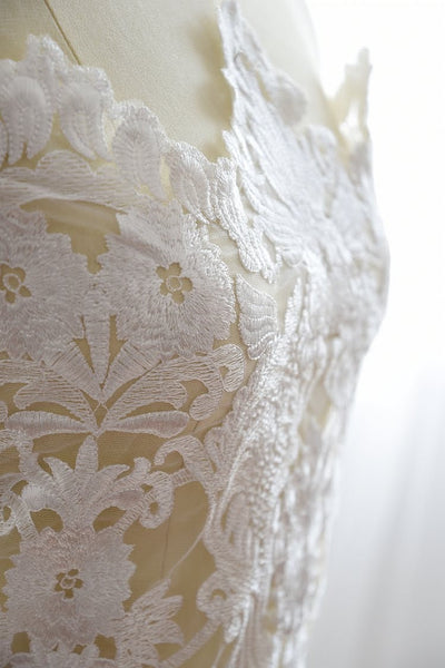 Bridal Lace Trim: Elegant Floral Scalloped Wedding Embellishments