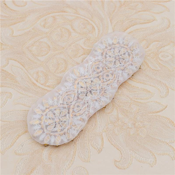Rhinestone Bridal Applique: Iron-On Patch for Wedding Dress