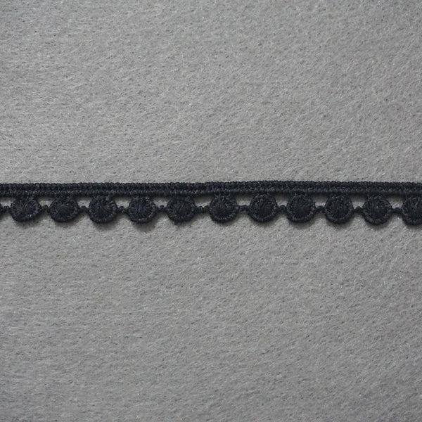 White Venice Lace Trim: Round Pattern, Crafting & Sewing - 1/2 Inch