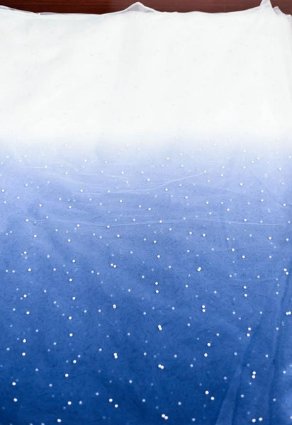 White Embroidered Bridal Lace Fabric - Corded Wedding Gown Lace by Yard