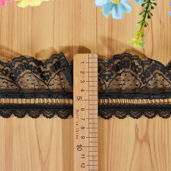 White Ruffle Tutu Trim: 1-Inch Wide, Non-Elastic DIY Sewing