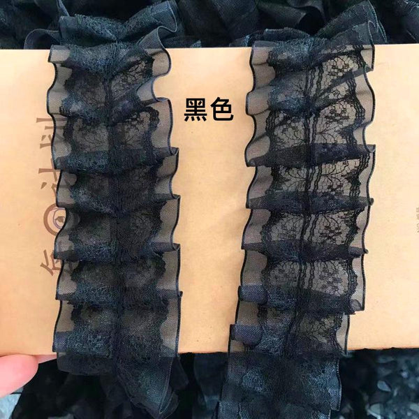 White Ruffle Tutu Trim: 1 Inch Wide, Non-Elastic DIY Decor