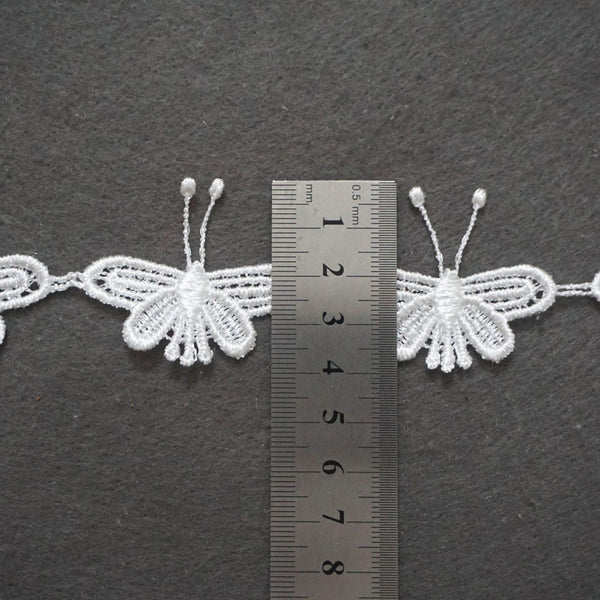 Venice Lace Trim: Butterfly Floral Accent, Sewing & Crafting