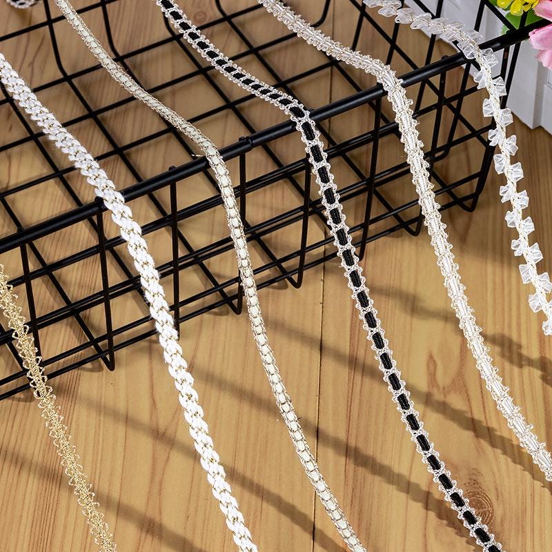 Lace Ribbon: Sewing & Crafting DIY Material - Multiple Colors