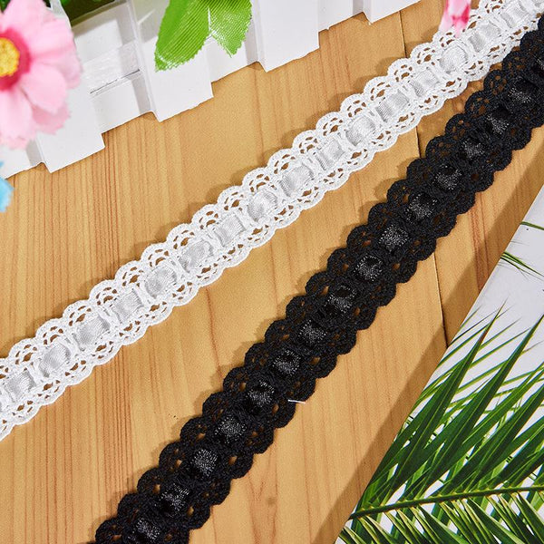 Off White Lace Ribbon Trim: 3/4 Inch, Sewing & Crafting