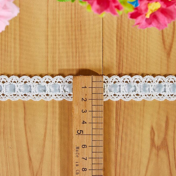 Off White Lace Ribbon Trim: 3/4 Inch, Sewing & Crafting