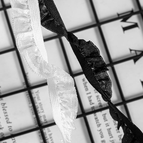 Scalloped Venice Lace Trim: Elastic Edge Cotton Lace for Sewing