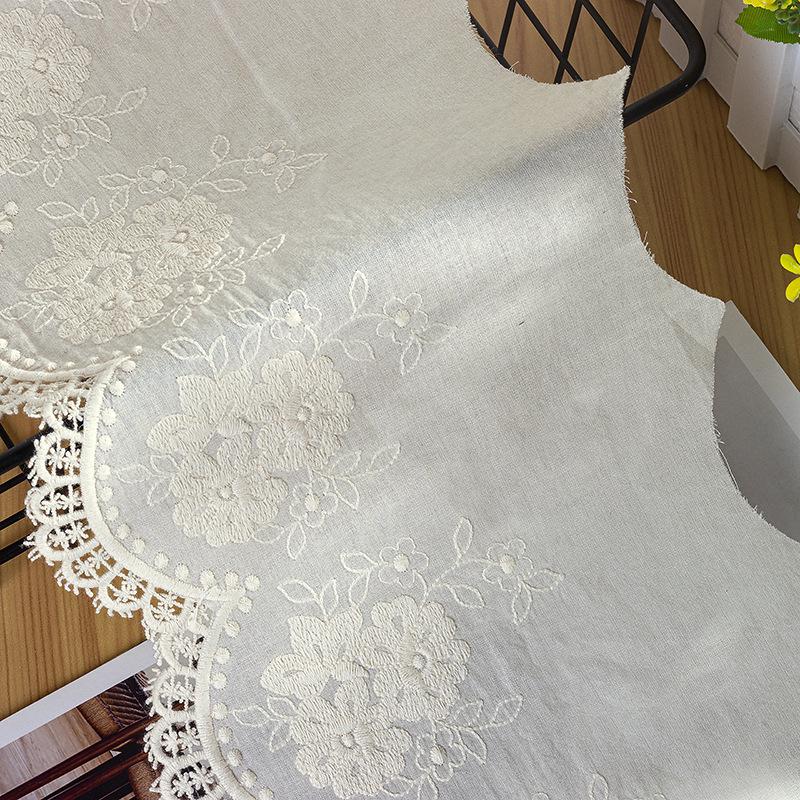 Scalloped Edge Broderie Anglaise Cotton Lace Trim: Sewing & Crafting