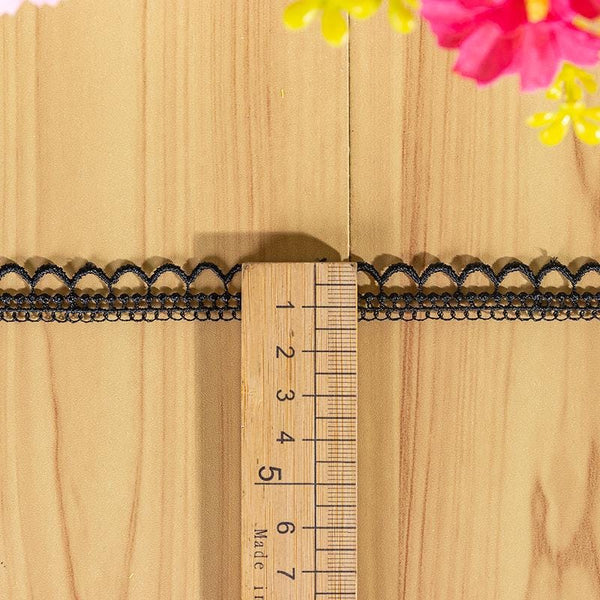 White Scalloped Venice Lace Trim: Victorian Guipure, Sewing & Crafting