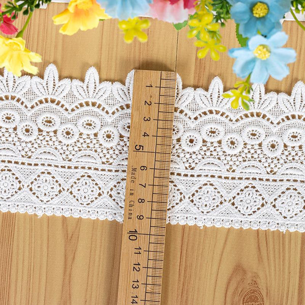 Cotton Lace Trim: Vintage Style Fabric Edging, Sewing Craft Supply