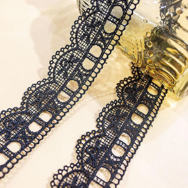 White Scalloped Venice Lace Trim: Victorian Guipure, Sewing & Crafting