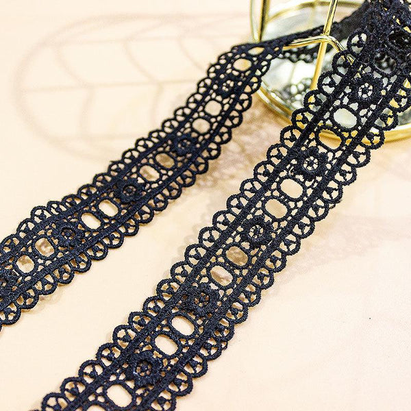 White Scalloped Venice Lace Trim: Victorian Guipure, Sewing & Crafting