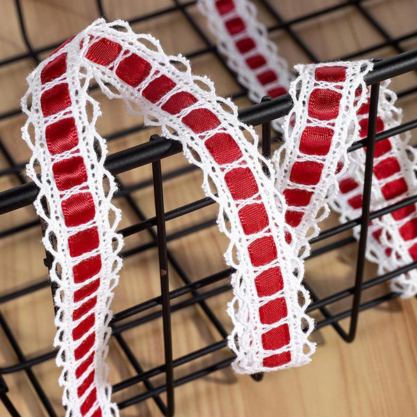 Cotton Lace Ribbon: 3/4 Inch Wide - DIY Sewing & Crafting