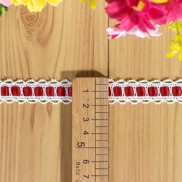 Cotton Lace Ribbon: 3/4 Inch Wide - DIY Sewing & Crafting