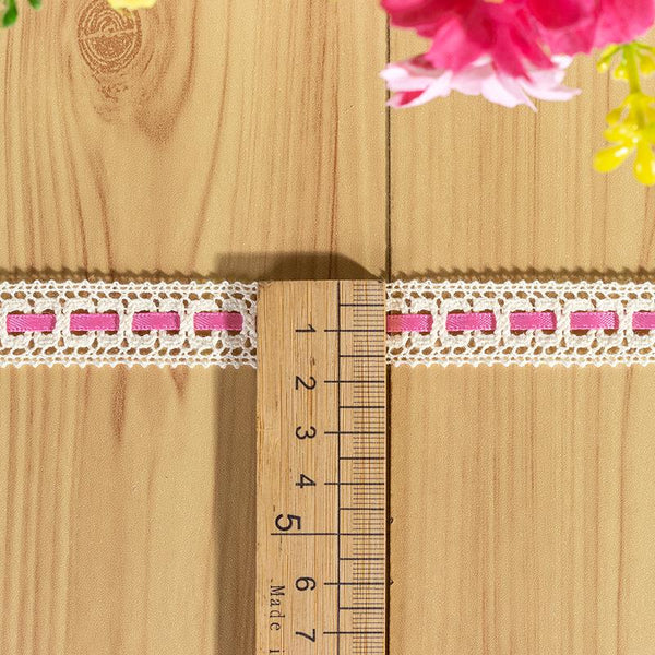 Cotton Lace Ribbon: 3/4 Inch Wide - DIY Sewing & Crafting
