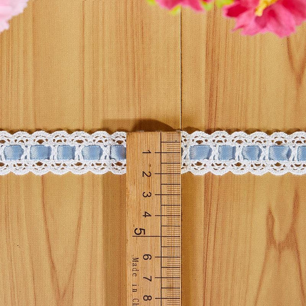 Off White Lace Ribbon Trim: 3/4 Inch, Sewing & Crafting