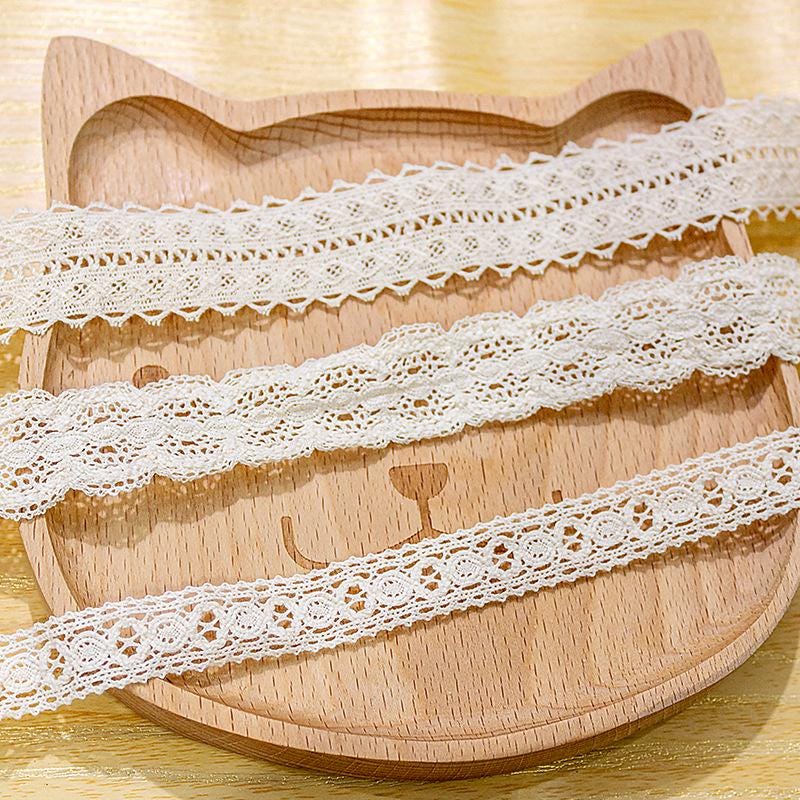 Cotton Venice Lace Trim: Scalloped Edge Sewing & Crafting