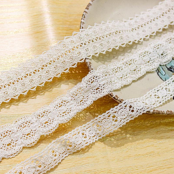 Cotton Venice Lace Trim: Scalloped Edge Sewing & Crafting