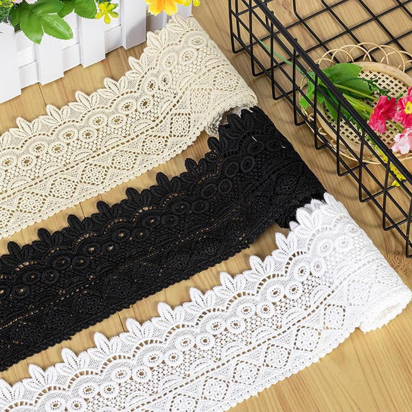 Cotton Lace Trim: Vintage Style Fabric Edging, Sewing Craft Supply