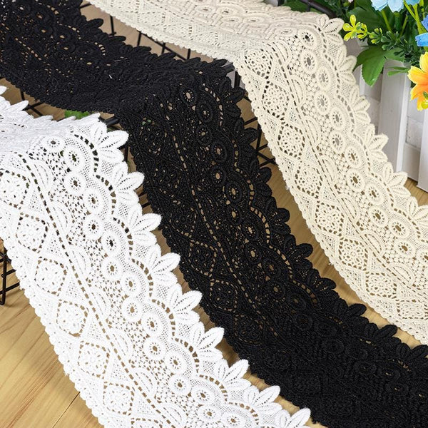 Cotton Lace Trim: Vintage Style Fabric Edging, Sewing Craft Supply