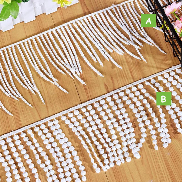 Off White Venice Lace Trim: Scalloped Victorian Guipure, 4.25 inches wide priced by the yard
